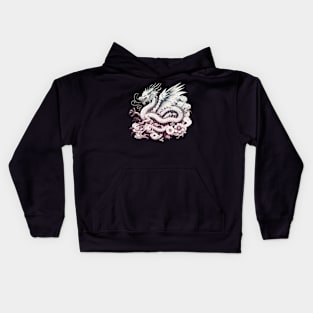 Japanese Dragon Kids Hoodie